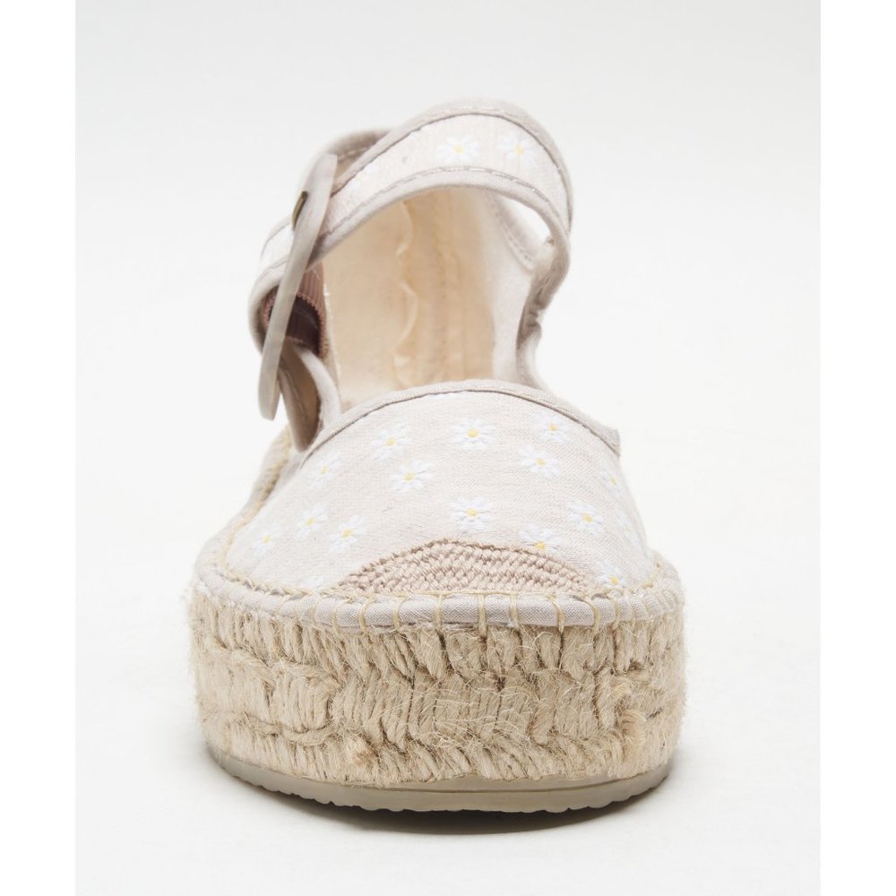 FREE PEOPLE Surfside Daisy Mary Janes / Ecru - Picture 10 of 16